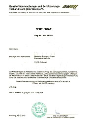 zertifikat wpk labor